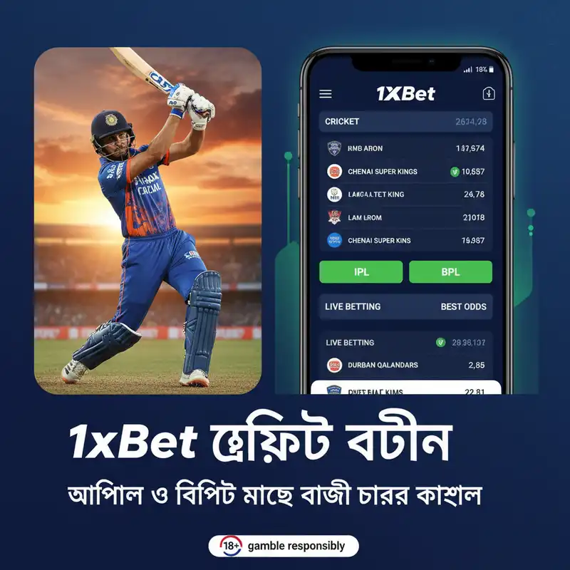 1x bet ক্রিকেট বেটিং গাইড