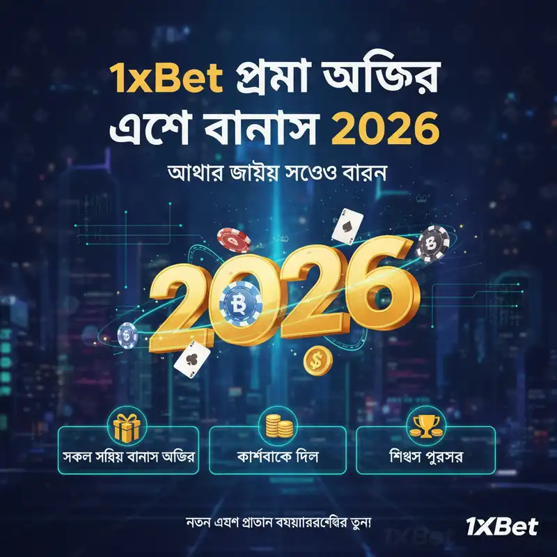 1x bet প্রমো অফার ২০২৬